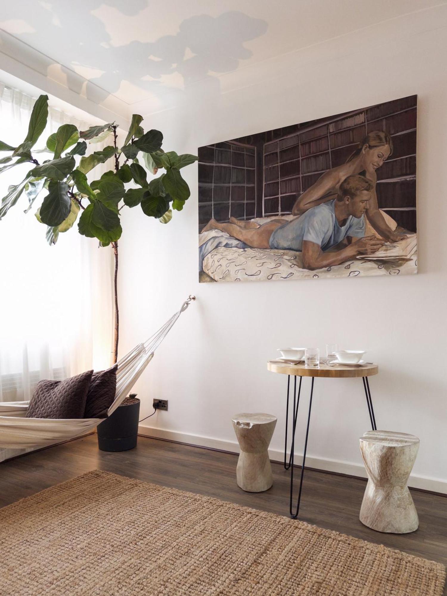 Tranquil Oasis W 100Inch Cinema & Hammock, By The Design Traveller Apartamento Londres Exterior foto